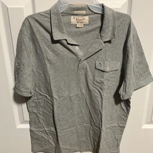 Gray men’s penguin shirt